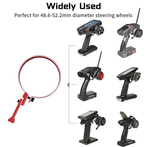 Radiolink RC6GS V3 7 Channels RC Transmitter and R7FG Gyro Receiver, One-Hand Handwheel Control Accessory 2.4GHz 600m RC Controller and Receiver kit for Remote Control Car, Boats, Truck