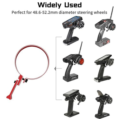 Radiolink RC6GS V3 7 Channels RC Transmitter and R7FG Gyro Receiver, One-Hand Handwheel Control Accessory 2.4GHz 600m RC Controller and Receiver kit for Remote Control Car, Boats, Truck