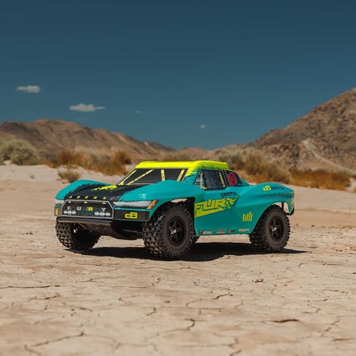 ARRMA RC Truck 1/10 FURY 2wd 223S BLX Brushless Short Course Truck RTR (Battery and Charger Not Included) with DSC, Green, ARA3521T2 - color: Green