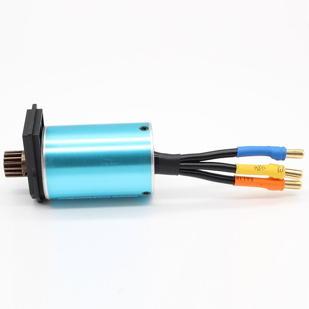 2838 3800KV Brushless Motor Assembly Replacement RC Parts for WLtoys 124008 1/12 4WD RC Car - color: Motor Assembly