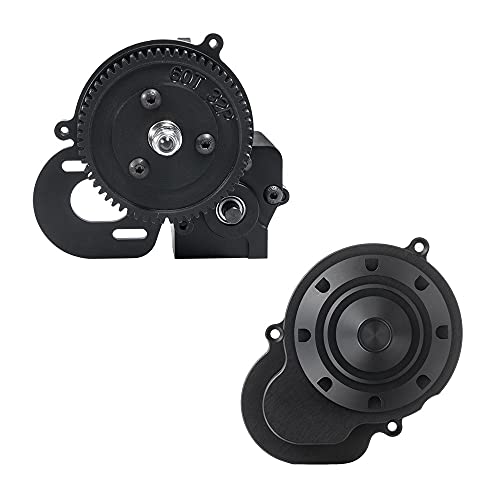 RC Repair Tool Metal 2 Speed Transmission Gearbox Cover for 1:10 RC Crawler for AXIAL for Wraith 90048 RR10 Gearbox