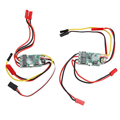 2pcs Brushed ESC Dual Way Bidirectional Speed Controller fit for RC Model Boat 130 180 Motor Electronic Speed Control