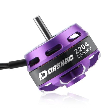 2204 2500KV Brushless Outrunner Motor Set for Axial SCX24 | Motor Mount Included, High Torque Output, Smooth Low-Speed Control, 1/24 RC Crawler Upgrades