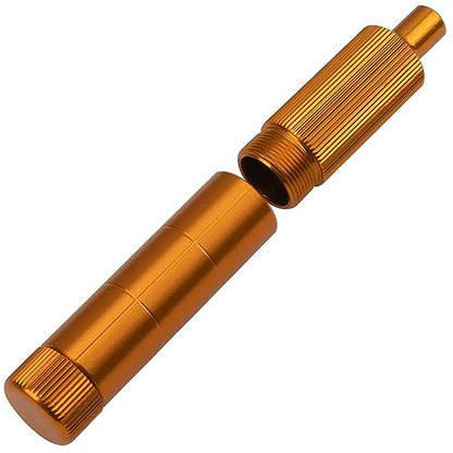 7 in 1 Mini Portable Screwdriver Hex Driver 1.3 1.5 2.0 2.5 3.0mm 0#+ 1#- Hex Key RC Screw Driver Repair Tool for 1/16 1/12 1/14 1/10 RC Cars (Gold) - color: Gold