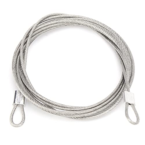 CHICIRIS Metal Trailer Hook Tow Chain Shackle Bracket for 1/10 RC Crawler, Climbing Car with Iron Stainless Steel Parts
