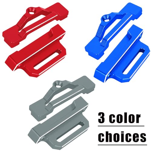 RC Tall Battery Holder Mount Hold Down Upgrades Part for 1/10 Slash 2WD/Slash 2WD VXL/F0rd F-15O Raptor 2WD,Aluminium Battery Mount Plate Tray Battery Holder Mount,#5827 Titanium - color: Titanium(for 1/10)