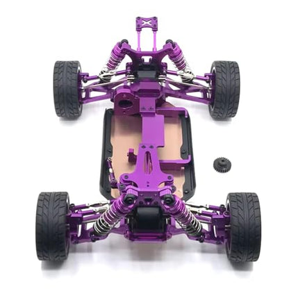 Rc Shock Absorber for WLtoys 124019 1:14 144010 02 144001 1:12 Front/R Suspension Arms Steering Block Steering Linkage Shock Tower Shock Absorber Set Parts