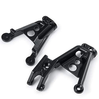 4PCS Aluminum Rear/Front Shock Tower Shock Hoops for Axial SCX10 II 90046 90047 1/10 Scale Crawlers Truck Car Upgrade