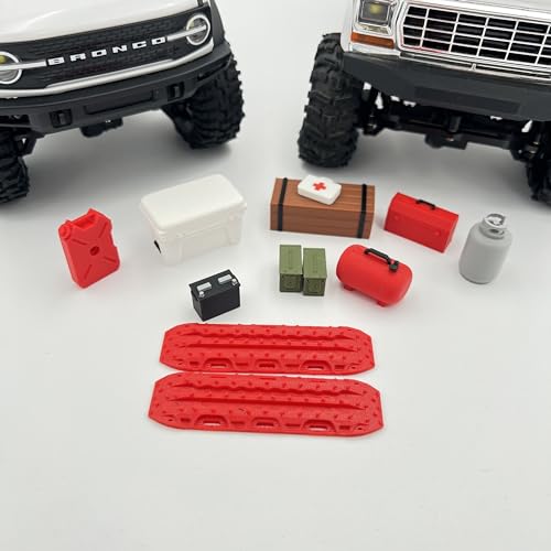 Generic 1/18 1/24 Rc Crawler Accessories Fit for 1/18 Trx4m 1/24 Axial Scx24