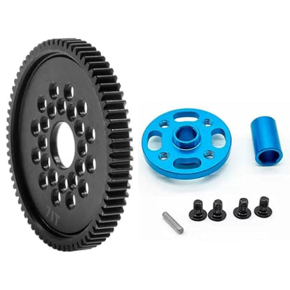 Steel High Speed Spur Gear 71T Main Gear for Tamiya All TT02 TT02B | RC Car Upgrade Parts - size: 71T