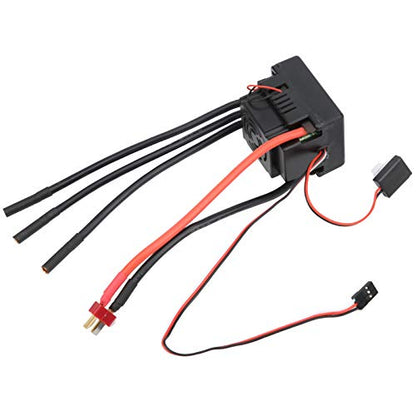 VGEBY Brushless ESC, 120A High-Current RC Speed Controller for 1/8 Scale Off-Road Racing, Electronic Speed Controller for Hobby Modeling Enthusiasts and RC Car Racing