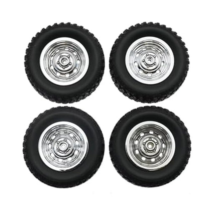 Compatible with MN78 for MN82 Rc Crawler for Climbing Truck Upgrade Parts Replacement Accessories 4pcs Tires Wheel X90C RC Assortment