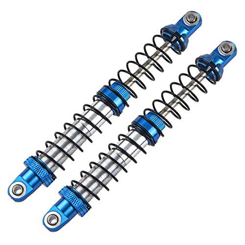 4Pcs ShareGoo Adjustable Metal Shock Absorber 70/80/90/100/110/120mm Damper Compatible with Traxxas TRX4 TRX6 G63 Axial SCX10 D90 90046 AXI03007 1/10 RC Rock Crawler (100mm Hole Distance) - size: 100mm Hole Distance
