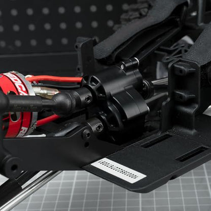 Complete Transmission Case Center Gearbox with Steel Gear for 1/10 Redcat Ascent-10 RC Crawler Car Upgrades Parts