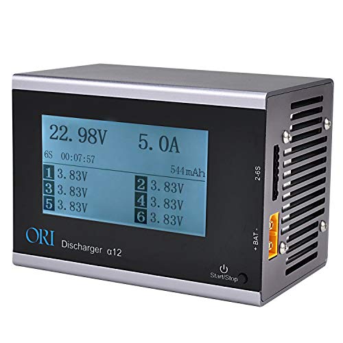 α12 LiPo Battery Smart Discharger One Key Intelligent Balance Discharge Voltage Efficient Heat Dissipation.