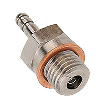 70117 Hot Spark Glow Plug No.4 N4 Platinum/Iridium Super Glow-Plug for RC HSP Nitro Engine Car Truck Buggy (Pack of 3)