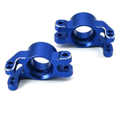 Aluminum Rear Hub Knuckle Arm for ARRMA Mini Kraton 1/16 RC Car, Upgrade Replacement Parts, (Blue Rear Hub/Knuckle Arm) - color: Blue Rear Hub/Knuckle Arm