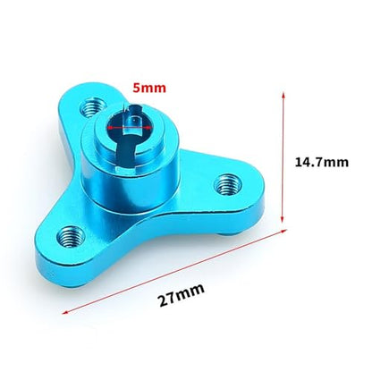 RC Car Clutch Combination Clutch Assembly Replacement Hobby Model 1/10 Clutches Combo Clutches Bell Set for 2WD, Blue - color: Blue