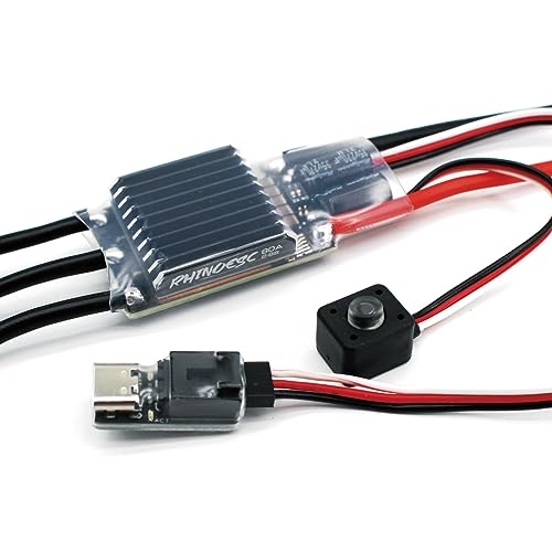AM32 VE80A Crawler ESC 2-8S BEC 5.2-8.2V Brushless ESC for 1/8 1/10 Scale Crawler Car Axial SCX10 Traxxas TRX-4 TRX-6 (VE80A) - style: Crawler 80A ESC A3100