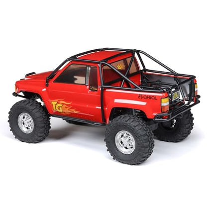 Axial SCX10 III 1987 Toyota SR5 4X4 RC Truck 1/10, RTR, Red | Brushed Rock Crawler, AXI-2062T2, Lipo Battery and Charger Not Included - color: Red