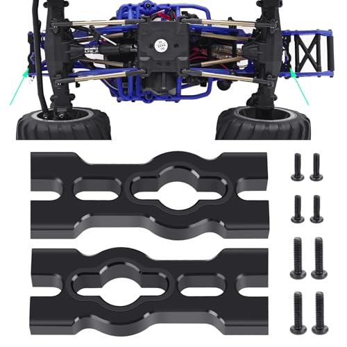 Aluminum Alloy Front Rear Body Shell Mount Chassis Plate Mount | Upgrades, For Losi 1/18 Mini LMT 4WD 4X4 Brushed Monster, RC Truck