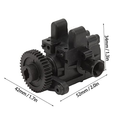 RC Gear Box Diff Set, RC Rear Differential Gear Set for ZD Racing 1/16 S16 EX16 16426 2011 Black