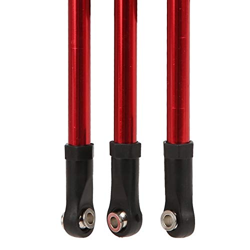 Aluminum Alloy Link Bars, 8Pcs Upgraded Durable for 313mm Wheelbase RC Crawler, 1/10 Scale Off-Road Vehicle Parts for Hobbyists Trail Riding and Rock Crawling Enthusiasts