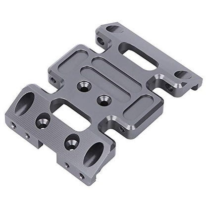 Acouto RC Center Skid Plate Aluminum Alloy Center Skid Chassis Plate Accessory Fit SCX10 1/10 RC Car Chassis - Vehicle Bodies & Scale Accessories