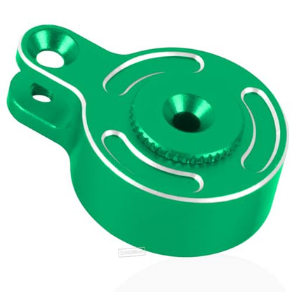 RC Servo Saver Set 25T Upgrades Part for 1/10 Big Rock 3S BLX,Granite/Senton 3S BLX & Mega550,Kraton/Outcast 4S BLX,1/8 Typhon 3S BLX& Mega550,Alloy Fixed Link Steering Servo Saver,Green - color: Green-1 Set