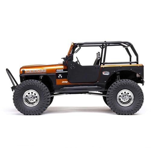 Axial 1/10 SCX10 III Jeep CJ-7 4X4 RTR Brushed RC Rock Crawler, Copper | Battery and Charger Not Included, RC Truck, AXI03008V2T2 - color: Copper