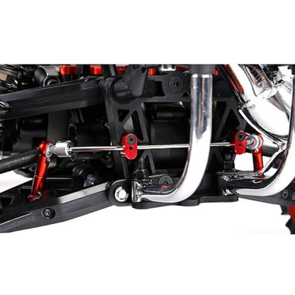 CNC Metal Balance Bar Sway Kit (Red) | for 1/5 HPI ROFUN ROVAN King Motor Baja 5b 5t 5sc Rc Car Parts - color: Red