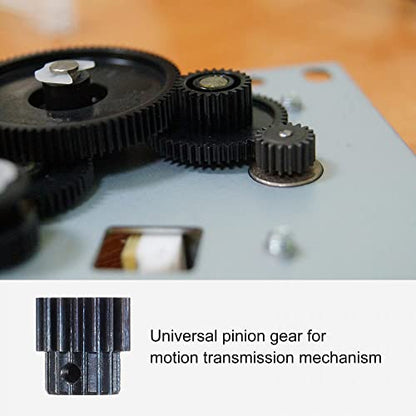 uxcell 1Mod 16T Pinion Gear 5mm Bore Hardened Steel Motor Rack Spur Gear with Step for RC Car Truck Buggy Gear Drive