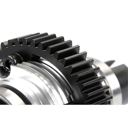CNC Metal Complete Differential Diff.Gear Set (Silver) | for 1/5 Hpi Rofun Baha King Motor Rovan Baja 5B 5T 5Sc Truck Rc Car Parts - color: Silver