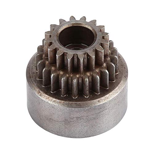 RC Car Clutch Bell, 02023 Metal Clutch (Double Gears) for HSP 94122 1/10 Car Drift Vehicle Accessory Parts