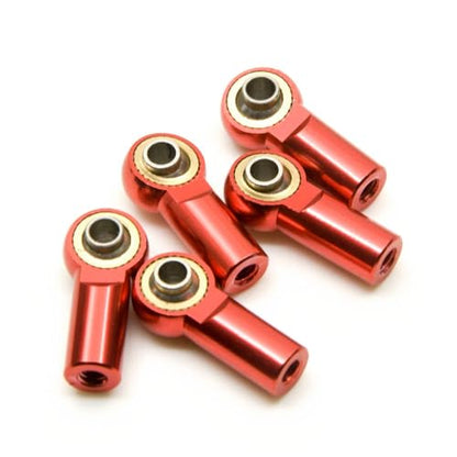 20pcs/Set Aluminum M3 Metal Ball Head Holder for Axial SCX10 Link Rod End Ball Joint for 1/10 RC Car Truck Buggy Crawler ( Color : Blue 20pcs )