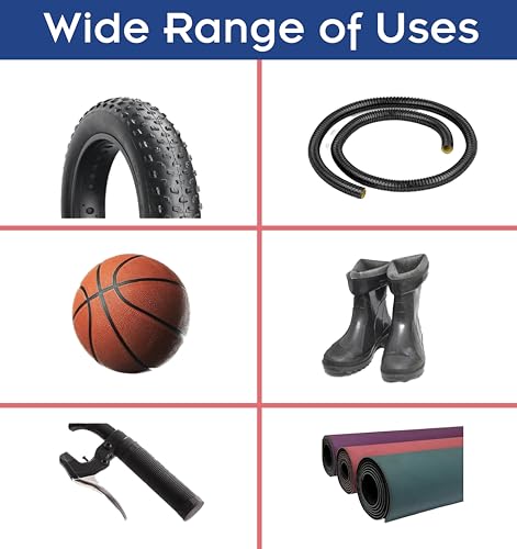 LOOCTOT Black Rubber Glue,Super Instant Glue Bonding Between Rubbers,Rubber and Other Materials;Instant Cement for Tire,Tube, Edge,etc(20g) - style: Rubber Glue