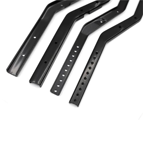 RC Car Models Parts for Axial for SCX10 for Gladiator for Wrangler 1/10 Wheelbase Adjustable Metal Chassis Frame Rail Set RC Crawler Upgrade Parts