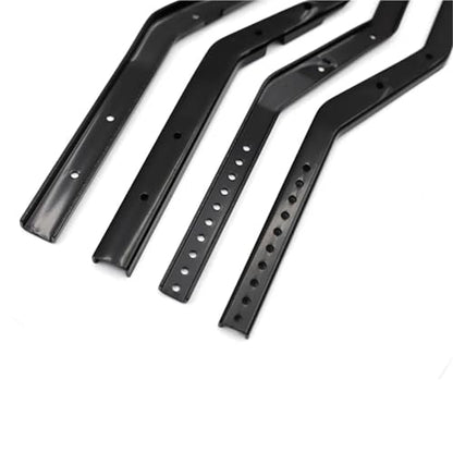 RC Car Models Parts for Axial for SCX10 for Gladiator for Wrangler 1/10 Wheelbase Adjustable Metal Chassis Frame Rail Set RC Crawler Upgrade Parts