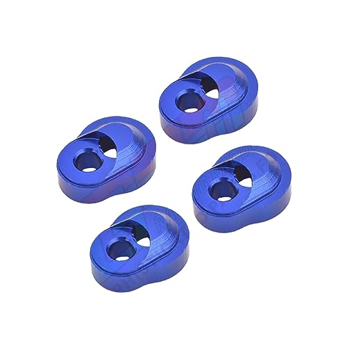 GPM for TRAXXAS-1/5 X-MAXX 6S Monster TRUCK-77076-4、TRAXXAS-1/5 X-MAXX 8S Monster TRUCK-77086-4 Aluminum Alloy 7075 Hinge Pin Retainer Set of 4