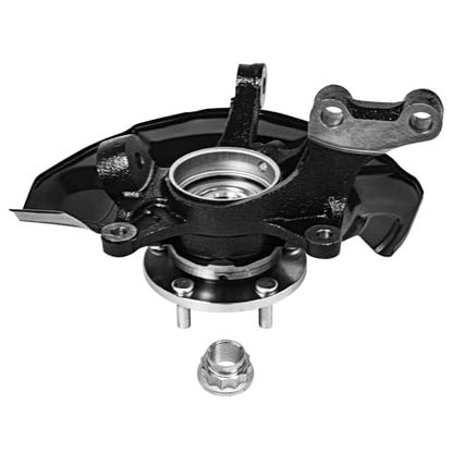 Detroit Axle - FWD Front Steering Knuckles Rear Wheel Hub Bearings | Replacement for 2004 2005 2006 2007 Toyota Highlander 3.3L - size: 4UW47817/Kit