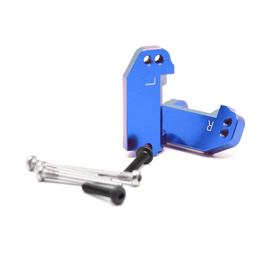 Alloy Rear Stub Axle Carriers for Slash 2wd Upgrades Rustler Bandit Stampede Parts of 3752(Pair),red - style: Rear Stub Axle-Red