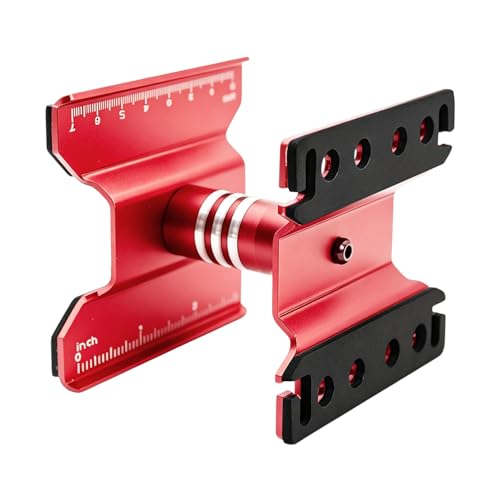 1/30 1/32 Aluminum RC Car Repair Stand Workstation 360° Rotating Tool (Red) | for Axial scx30 Redcat Ascent-32 Crawler Station Kit Display Setup Height Adjustable - color: Red