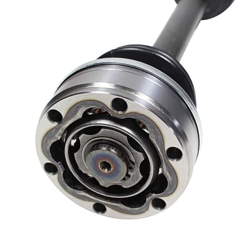 DTA VW2005020050 Rear Left Right Pair - 2 New Premium CV Axles (Drive Axle Assembly) Fits 1966-1979 Super Beetle, 1966-1968 Porsche 912. With Grease Tubes