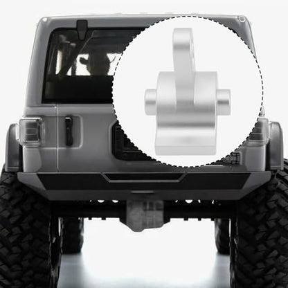 RC Car Rear Upper Link Riser Compatible with Axial SCX10 III AR45P 1/10 RC Crawler LCG Chassis DIY (Silver) - color: Silver