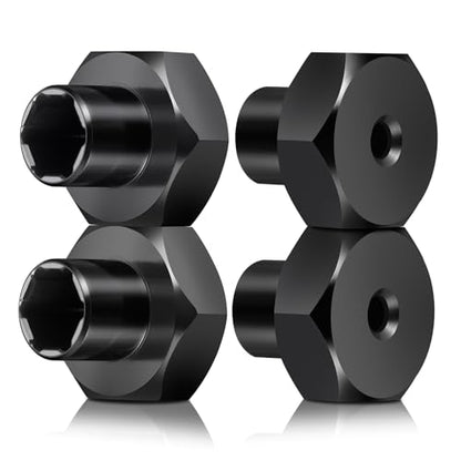 5mm to 12mm(+10mm) Wheel Hex Hubs Adapters for 1/10 WPL D12 RC Car