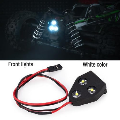 1:8th RC Car LED Light Kit Headlight Taillights Front/Rear Lamp for 1/8 TRX Jato 4X4 BL-2S RC Car Upgrades