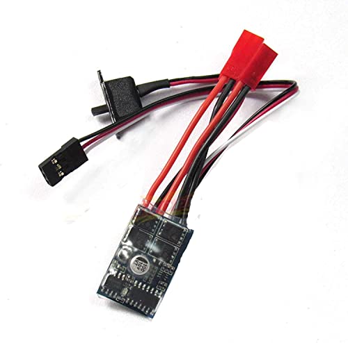 Rc ESC 10a Brushed Motor Speed Controller for Rc Car Boat W/o Brake - size: 1 Pcs