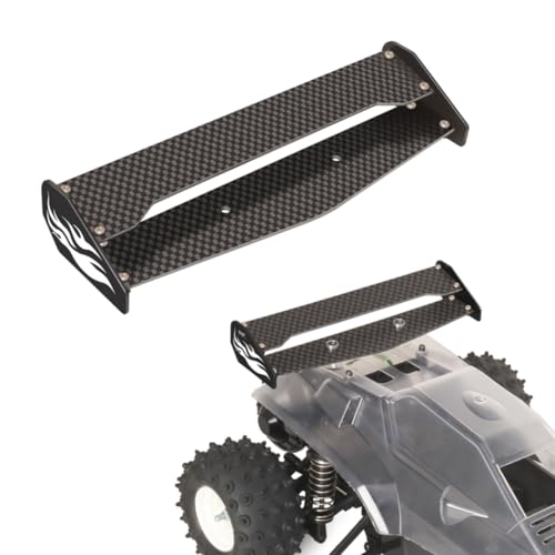 RC Rear Wing for Tamiya 1/10 Hornet EVO RC Rear Wing Spoiler Carbon Fibre for Tamiya 1/10 Hornet EVO RC Accessories