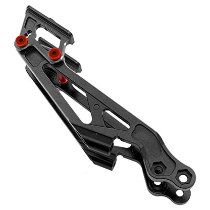 ShareGoo Aluminum Alloy Rear Wing Mount Upgrade Parts Compatible with Arrma 1/8 Kraton Notorious Outcast Talion Typhon 6S BLX RC Car,Replace of AR320347 (Red) - color: Red