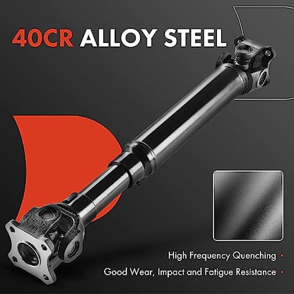 A-Premium Rear Drive Shaft Driveshaft Assembly Compatible with Toyota | for 4Runner 1996 1997 1998 1999 2000 2.7L, 4WD, Manual Transmission, Replace # 3714035130, Complete Prop Shaft - style: Fit 1996-2000 4Runner 2.7L 4WD, Manual Trans